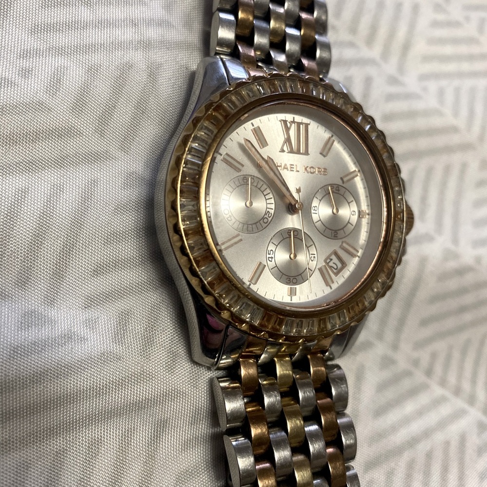Micheal Kors 3-color watch